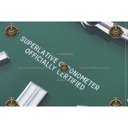 Oyster Perpetual 41MM 124300 904L SS/SS Grn/Stk CLEAN PLUS DD3230
