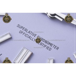 Oyster Perpetual 36MM 126000 904L SS/SS Purple/Stk CLEAN PLUS DD3230