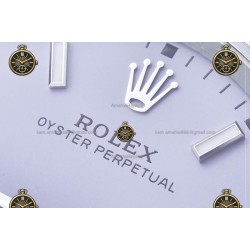 Oyster Perpetual 36MM 126000 904L SS/SS Purple/Stk CLEAN PLUS DD3230