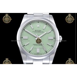 Oyster Perpetual 36MM 126000 904L SS/SS Pistachio Grn/Stk CLEAN PLUS DD3230