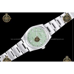Oyster Perpetual 36MM 126000 904L SS/SS Pistachio Grn/Stk CLEAN PLUS DD3230