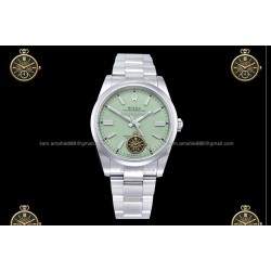 Oyster Perpetual 36MM 126000 904L SS/SS Pistachio Grn/Stk CLEAN PLUS DD3230