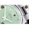 Oyster Perpetual 36MM 126000 904L SS/SS Pistachio Grn/Stk CLEAN PLUS DD3230