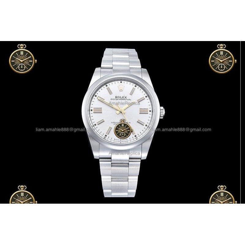 Oyster Perpetual 36MM 126000 904L SS/SS Silver/Stk CLEAN PLUS DD3230