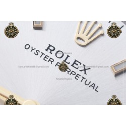 Oyster Perpetual 36MM 126000 904L SS/SS Silver/Stk CLEAN PLUS DD3230