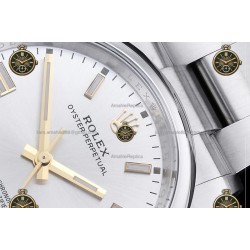 Oyster Perpetual 36MM 126000 904L SS/SS Silver/Stk CLEAN PLUS DD3230