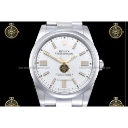 Oyster Perpetual 36MM 126000 904L SS/SS Silver/Stk CLEAN PLUS DD3230