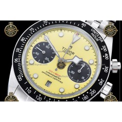 Tudor Black Bay Chronograph SS/JUB Yellow/Blk/Dot WMF DD7750
