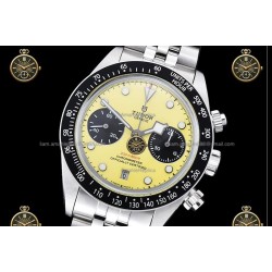 Tudor Black Bay Chronograph SS/JUB Yellow/Blk/Dot WMF DD7750