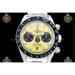 Tudor Black Bay Chronograph SS/OYS Yellow/Blk/Dot WMF DD7750