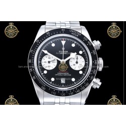 Tudor Black Bay Chronograph M79360N SS/JUB Blk/White/Dot ZF DD7750