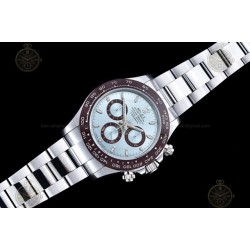 Daytona 116506 904L SS/SS/CER Ice Blue/Stk SWF V2 SH4130