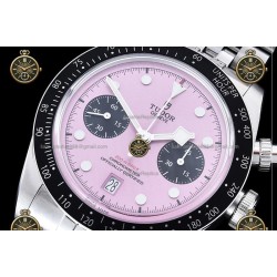 Tudor Black Bay Chronograph M79360N SS/JUB Pink/Blk/Dot ZF DD7750