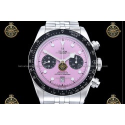 Tudor Black Bay Chronograph M79360N SS/JUB Pink/Blk/Dot ZF DD7750