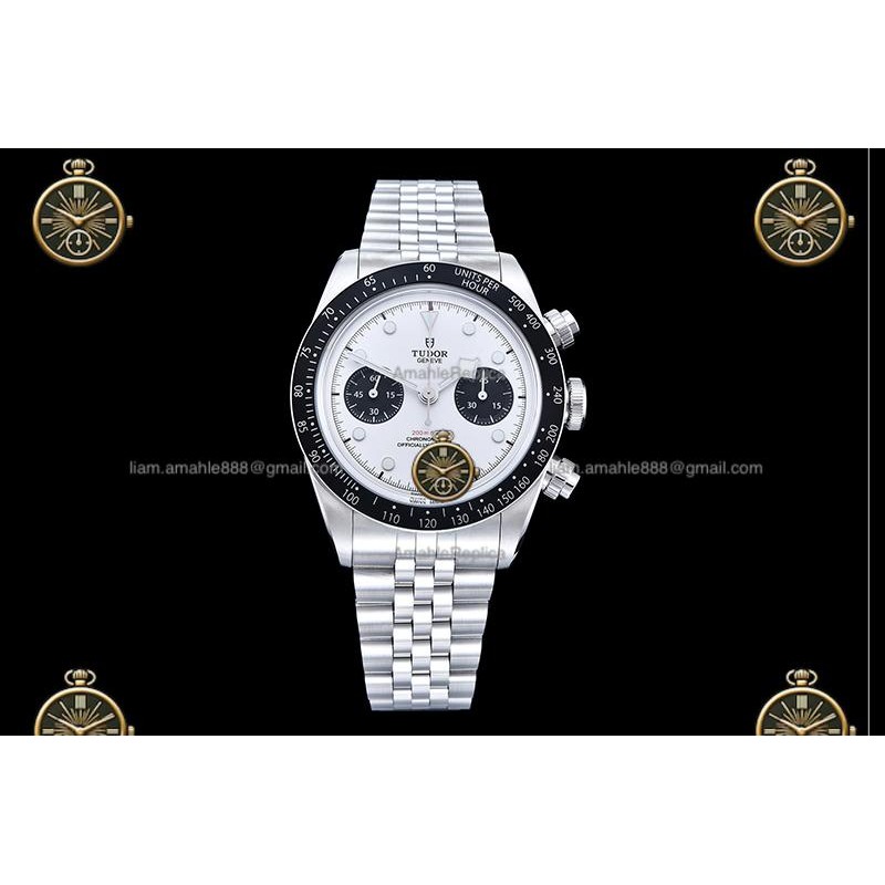 Tudor Black Bay Chronograph M79360N SS/JUB Wht/Blk/Dot ZF DD7750
