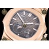 Nautilus Moon Phase 5712 RG/RG Brown/Stk WSF JH240