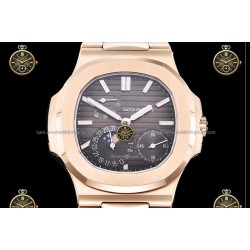 Nautilus Moon Phase 5712 RG/RG Brown/Stk WSF JH240