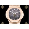Nautilus Moon Phase 5712 RG/RG Brown/Stk WSF JH240