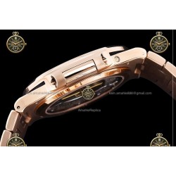 Nautilus Moon Phase 5712 RG/RG Brown/Stk WSF JH240