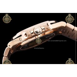 Nautilus Moon Phase 5712 RG/RG Brown/Stk WSF JH240