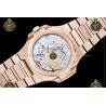 Nautilus Moon Phase 5712 RG/RG Brown/Stk WSF JH240