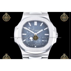 Nautilus Moon Phase 5712 SS/SS Blue/Stk WSF JH240