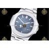 Nautilus Moon Phase 5712 SS/SS Blue/Stk WSF JH240
