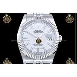 Datejust 36MM 116234 904L SS/FLT/JUB White/Stk JRF VR3135