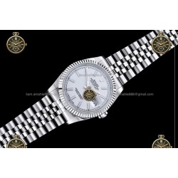 Datejust 36MM 116234 904L SS/FLT/JUB White/Stk JRF VR3135