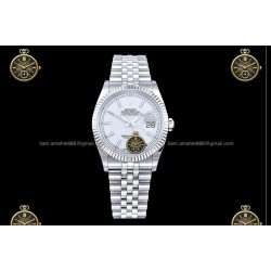 Datejust 36MM 116234 904L SS/FLT/JUB White/Stk JRF VR3135