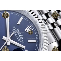 Datejust 36MM 116234 904L SS/FLT/JUB Blue/Stk JRF VR3135