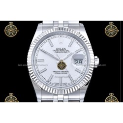 Datejust 36MM 116234 904L SS/FLT/JUB Silver/Stk JRF VR3135