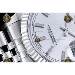 Datejust 36MM 116234 904L SS/FLT/JUB Silver/Stk JRF VR3135