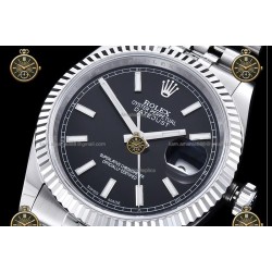 Datejust 36MM 116234 904L SS/FLT/JUB Black/Stk JRF VR3135