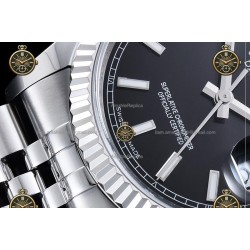 Datejust 36MM 116234 904L SS/FLT/JUB Black/Stk JRF VR3135