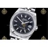 Datejust 36MM 116234 904L SS/FLT/JUB Black/Stk JRF VR3135