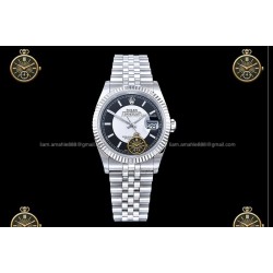 Datejust 36MM 116234 904L SS/FLT/JUB Black/Silver/Stk JRF VR3135