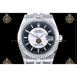Datejust 36MM 116234 904L SS/FLT/JUB Black/Silver/Stk JRF VR3135