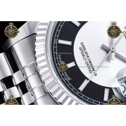 Datejust 36MM 116234 904L SS/FLT/JUB Black/Silver/Stk JRF VR3135