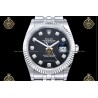 Datejust 36MM 116234 904L SS/FLT/JUB Black/Dia JRF VR3135