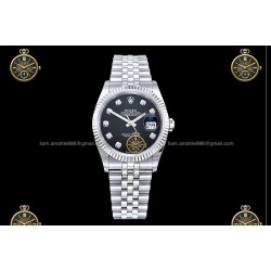 Datejust 36MM 116234 904L SS/FLT/JUB Black/Dia JRF VR3135