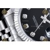Datejust 36MM 116234 904L SS/FLT/JUB Black/Dia JRF VR3135