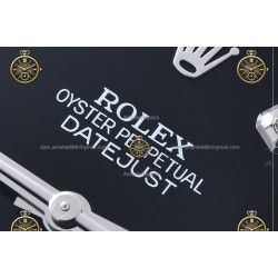 Datejust 36MM 116234 904L SS/FLT/JUB Black/Dia JRF VR3135