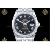 Datejust 36MM 116234 904L SS/FLT/JUB Black/Rmn JRF VR3135