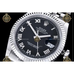 Datejust 36MM 116234 904L SS/FLT/JUB Black/Rmn JRF VR3135