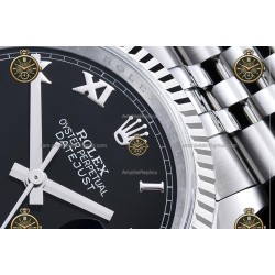 Datejust 36MM 116234 904L SS/FLT/JUB Black/Rmn JRF VR3135