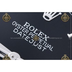 Datejust 36MM 116234 904L SS/FLT/JUB Black/Rmn JRF VR3135