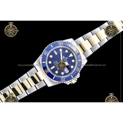 Submariner 41MM 126613LB 904L YG/SS Blue/Dot QF JH3235-FS