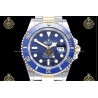 Submariner 41MM 126613LB 904L YG/SS Blue/Dot QF JH3235-FS