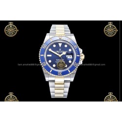 Submariner 41MM 126613LB 904L YG/SS Blue/Dot QF JH3235-FS
